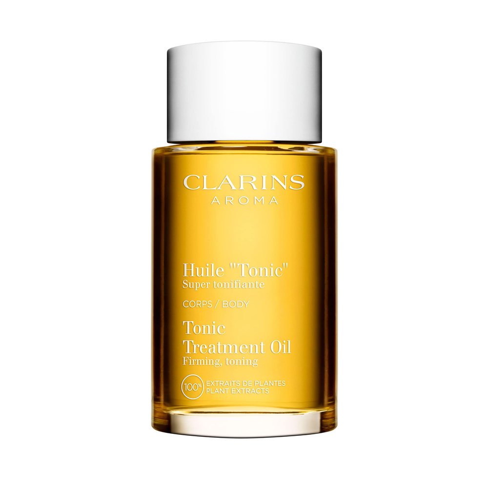 Clarins Tonic Body Treatment Oil | Stretch Mark Pregnancy Care | Skin Elasticity Is Improved After 28 Days* | Visibly Firms and Tones | Dermatologist Tested | Natural 100% Plant Extracts