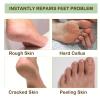 2 Pairs Moisturizing Gel Socks for Repairing and Softening Dry Cracked Feet Skins - Soft Spa Socks (Blue & Pink) view 3