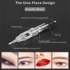 Permanent Makeup Cartridge Needles 1RL/3RL/5RL/5F/7F Sterilized Eyebrow Tattoo Needle for Permanent Makeup Pen Machine,5f 0.35mm,20pcs view 4