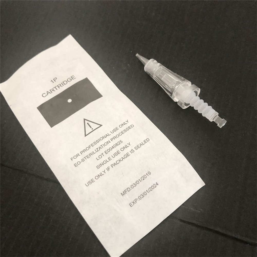 Tattoo Needles 0.18/0.25/0.3/0.4mm 1P Permanent Makeup Needles Cartridge Eyebrow Lips,0.25MM/100pcs