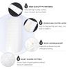 KALLORY Portable White Hand Rest Pillow for Comfortable Manicure and Nail Art Ergonomic Wrist Cushion for Salon and Home Use Soft Nail Support for Easy Application and Stability view 3