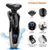 5 In 1 Electric Razor Shaver Rechargeable Cordless Head Beard Trimmer Shaver Kit IPX6 Waterproof Dry Wet Grooming Kit view 4