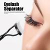 4pcs Eyelash Separator, Stainless Steel Teeth Cosmetic Brush Portable Mascara Lash Definer with Comb Cover view 2
