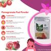 SVATV Natural Pomegranate Peel Powder | Punica Granatum | Moisturizing Face Pack | Antioxidants Vitamin-c | Skin Cell Regeneration - 227 Gram, Half Pound, 8 Ounce. view 3