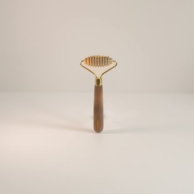CURE. Genuine Agate Face Roller Premium Natural Stone for Facial Massage, Toning & Lifting - Self-Care Beauty Tool - Gift for Her