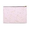 Pink Glitter Stars Accessory Pouch Makeup Bag Cosmetic Bag Travel Bag Toiletry Bag Pencil Case (Black, Large (8.35 x 11.81)) view 1