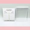 ACRYLIC LASH HOLDER W/COVER  DOUBLE view 2