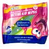 Mr. Bubble Moisturizing Kids Gentle Face and Hand Wipes, Travel Size Biodegradable Deep Cleaning Towelettes Made with Hydrating Aloe Vera and Chamomile (Pack of 12 Pouches, 15 Wipes Each) view 2