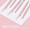 MoHern Dermaplaning Tool for Face, 30 Pcs Dermaplane Razor for Face, Multipurpose Face Razors for Women and Men, Pink view 4