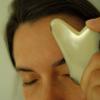 cure. Natural Agate Gua Sha Tool  Premium Heart-Shaped Stone for Facial Massage, Lifting & Toning | Face Sculpting & Self-Care Beauty Tool view 4