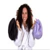 2 Premium Shower Caps for Women - 500+ Showers, 100% Waterproof, Double-Sided, For Long Hair & Great For Curls (Anti-Frizz) view 1