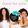 2 Premium Shower Caps for Women - 500+ Showers, 100% Waterproof, Double-Sided, For Long Hair & Great For Curls (Anti-Frizz) view 3