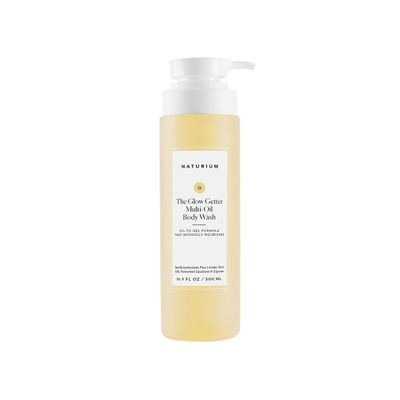 Naturium The Glow Getter Multi-Oil Hydrating Body Wash, Gentle Cleanser, 16.9 oz