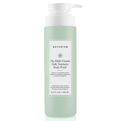 Naturium The Multi-Vitamin Daily Nutrients Body Wash, Hydrating Cleanser, 16.9 oz