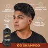 Suavecito OG Shampoo 16 oz Pump Bottle Original Scent - Gently Cleanses Hair, Hydrates and Soothes with Aloe, Works On All Hair Types and Textures - Restores Shine & Luster - Sulfate Free view 4