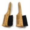 2-in-1 Pocket Sapling Mustache Brush & Comb (2-Pack) from Green Beard Grmng - Boar Bristle & Bamboo view 2