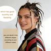 100 Pcs Dreadlocks Beads Metal Hair Cuffs Hair Braiding Rings Braid Clips for Women Hair Accessories (Gold and Silver) view 4