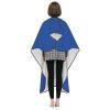 JCETUNO Personalized Waterproof Barber Cape, Professional Salon Cape For Men, Unisex Hair Cutting Cape With Adjustable Neck Size, Royal Blue Apron 66x55in view 4
