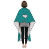 JCETUNO Custom Barber Cape,Personalized Salon Haircut Capes,Add Your Image Haircut Kit Hairdressing Apron For Home Salon Barbershop, Tropical Blue Apron 66x55in view 4