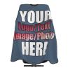 JCETUNO Personalized Waterproof Barber Cape, Hairdresser Cape For Hair Treatment, Cutting/Coloring/Perming, Indigo Blue Apron 66x55in view 1