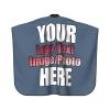 JCETUNO Personalized Waterproof Barber Cape, Hairdresser Cape For Hair Treatment, Cutting/Coloring/Perming, Indigo Blue Apron 66x55in view 2