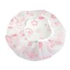 Ruilogod 2 Pcs Flower Heart Pattern Bouffant Shower Cap Bath Hat 3 Colors (id: 682 1c8 d0a 48d c4f view 3