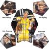 Barber Capes for Men Hair Cutting Salon Cape with Snaps Waterproof Professional Large Barber Hairdresser Gown Stylist Cape- 63 56(Trophy Pattern) view 4