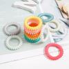 DED Spiral Hair Ties, 32PCS Coil Bracelets for Women, Girls - No Crease Elastic Coils for Curly, Straight, Thick, Thin, Short, Long Hair view 4
