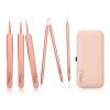 NA Stainless Steel Acne Needle Set Acne Blackhead Three-Edged Needle Splinter Acne Clip Acne Beauty Needle Blackhead Removal Tool view 1