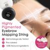 Brow Mapping String Set  Pre-Inked Black & White Strings for Eyebrow Mapping, Henna Brows, Microblading & PMU | Professional Precision Tool for Brow Artists & Stylists by Marie-Jos view 3