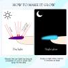 12 Colors Luminous Spider Gel, Glow In The Dark Spider Gel for Nail Art, Elastic Wire Drawing Gel for Line with Brush, Soak off UV LED Drawing Gel Nail Art Design Gel with Neon Fluorescent Effect view 3