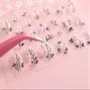 5D Leaf Flowers Nail Stickers For Nail Art Decor,Embossed Daisy Floral Nail Decals 3D Self-Adhesive Nail Supplies Leaves Rabbit Charms Spring Flower Stickers For Women Acrylic Nails Decorations,5sheet view 3