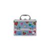Caboodles Women's Train Case, Hearts Denim Print (CAB30003B) view 1