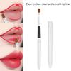 Professional Lipstick Brush, Lip Tool Lip Brush Applicators Flat Lip Multi-Function Cosmetic Tool With Cover view 4