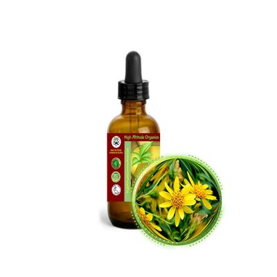 Arnica Tincture Liquid Extract by ARNICAmfort - Extra Strength (High Concentration 1:2) - External Skin Bruises, Bath Tea, Body Foot Hand Soak, Soothe Dry Skin Hair Scalp - 2oz