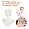 Beavorty 2pcs Nail Art Cleaning Cups Stylish Manicure Brush Washing Cups for Nail for Makeup Easy to Use and Practical view 3