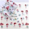 ST4U Fairy Nail Art Decals 12pcs Retro Girls Nail Sticker Nail Watermark Sticker Butterfly Elf Nail Art Decoration view 2