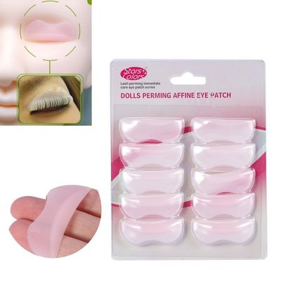20 Pairs Silicone Eyelash Eyelash Pad Perming Eyelash Pad Curler for Eyelash Perm Lifting