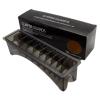Universal 10 Grid Base Hair Clipper Limit Comb Comb Storage Case Container Box, Plastic Comb Storage Box for Barbershop view 1