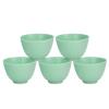 5 Pieces Silicone Bowl Diy Facial Mask Mixing Bowl, Mud Mask and Other Skincare Products Bowl Cosmetic Beauty Tool for Home Salon Spa Face Skin Applicator Bowl view 1
