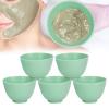 5 Pieces Silicone Bowl Diy Facial Mask Mixing Bowl, Mud Mask and Other Skincare Products Bowl Cosmetic Beauty Tool for Home Salon Spa Face Skin Applicator Bowl view 2
