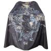 Barber Capes for Men Hair Cutting Salon Cape with Snaps Waterproof Professional Large Barber Hairdresser Gown Stylist Cape- 63 56(Mamba Pattern) view 1