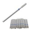 50pcs Portable Nail Drill Bits, Professional Nail Drill Bits, Dead Skin Removal Nail Grinding Polishing Head Accessory (M-41.25), Wholesale Business view 3