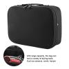 Large Capacity Barber Carrying Case, Professional Barber PU Leather Hairdressing Hair Scissors Bag Hair Styling Tool Case view 2