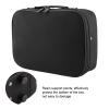 Large Capacity Barber Carrying Case, Professional Barber PU Leather Hairdressing Hair Scissors Bag Hair Styling Tool Case view 4