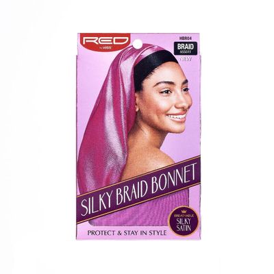 Red Silky Braid Bonnet Assort