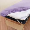 10 Pack - Body Linen Comfort Deluxe Flannel Massage Table Fitted Sheet. Premium Quality 100% Cotton Therapy Table Sheets. Elastic All Around for a Great Fit on Your Massage Bed - Color: Dahlia Purple view 3