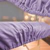 10 Pack - Body Linen Comfort Deluxe Flannel Massage Table Fitted Sheet. Premium Quality 100% Cotton Therapy Table Sheets. Elastic All Around for a Great Fit on Your Massage Bed - Color: Dahlia Purple view 4