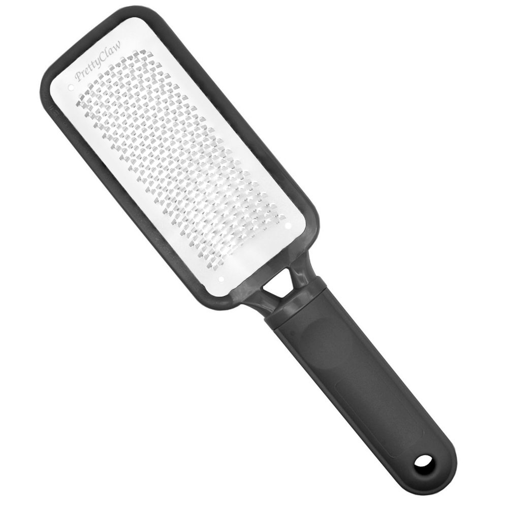 PrettyClaw | Foot File Callus Remover for Feet Care Pedicure Professional Foot File Filing Rasp Scrubber Tool Removes Dead Skin Salon and Spa Quality Black