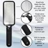 PrettyClaw | Foot File Callus Remover for Feet Care Pedicure Professional Foot File Filing Rasp Scrubber Tool Removes Dead Skin Salon and Spa Quality Black view 2